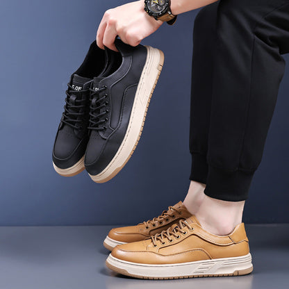 Boston Leder-Sneaker