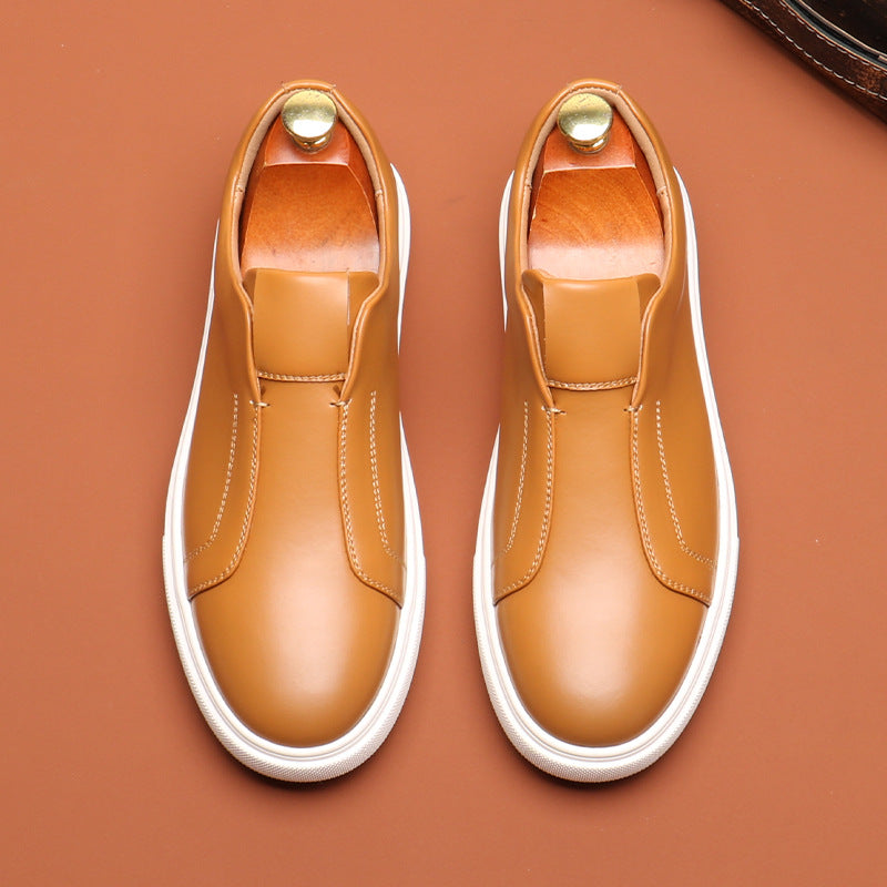 Slip-on-Leder-Sneaker