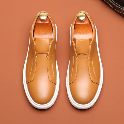 Slip-on-Leder-Sneaker