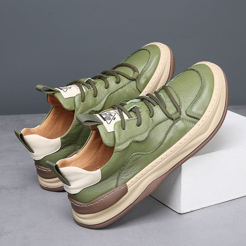 Roma Sneaker aus echtem Leder