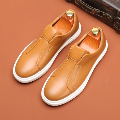 Slip-on-Leder-Sneaker