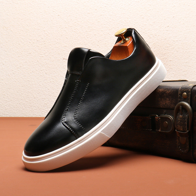 Slip-on-Leder-Sneaker