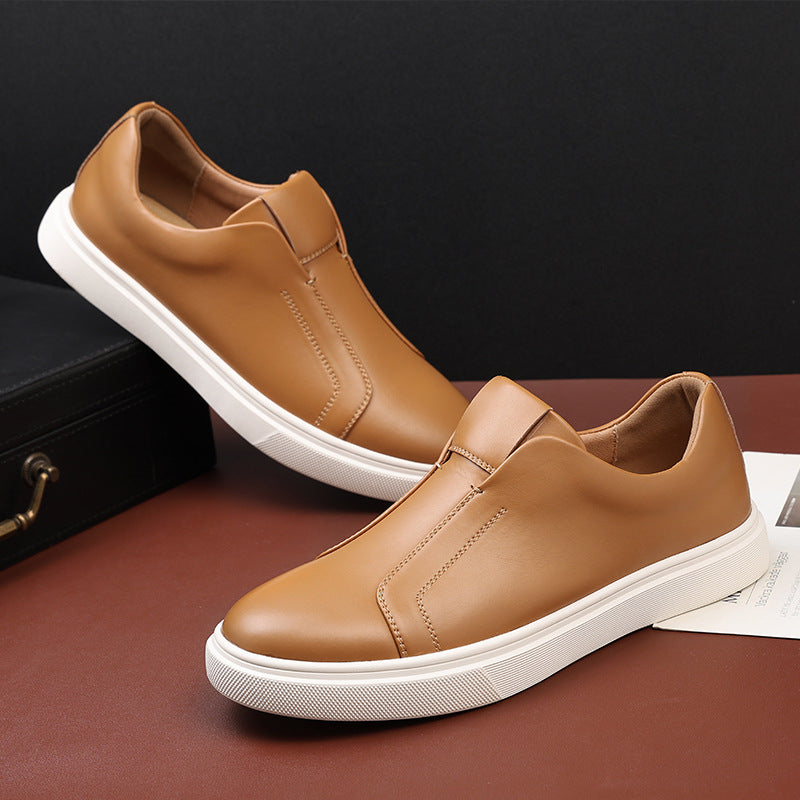 Slip-on-Leder-Sneaker