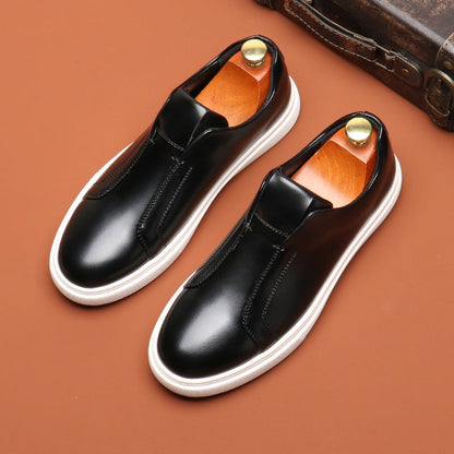Slip-on-Leder-Sneaker