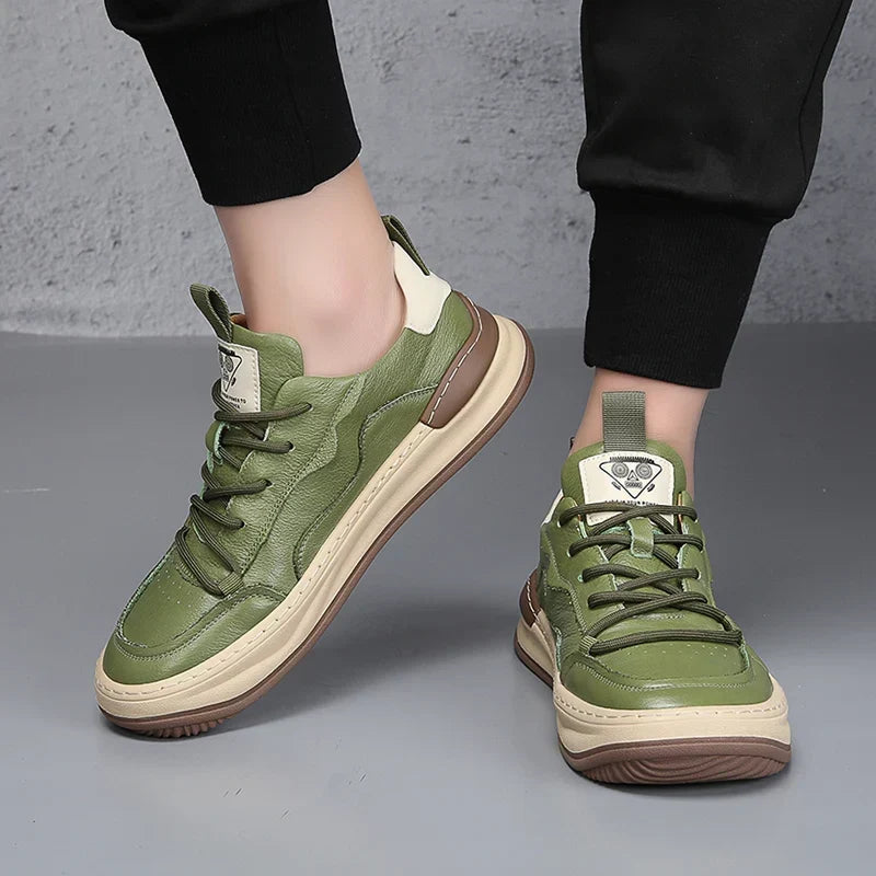 Roma Sneaker aus echtem Leder
