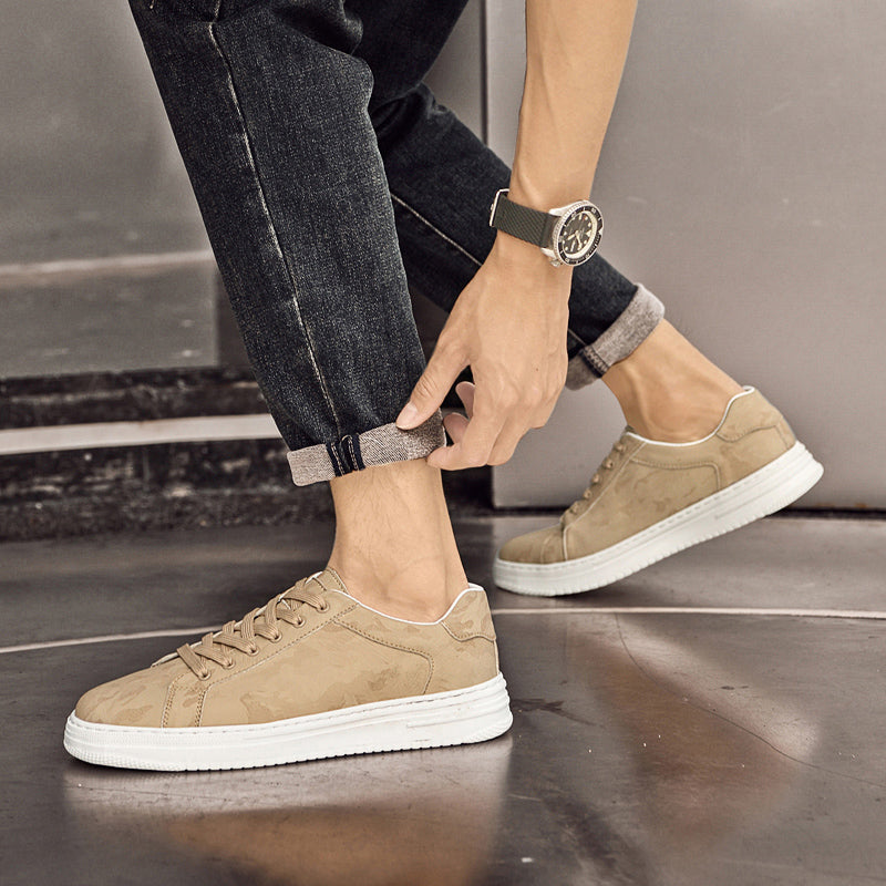 Casual Leder-Sneaker