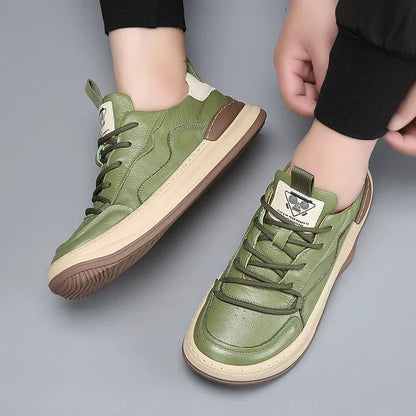 Roma Sneaker aus echtem Leder