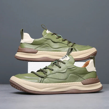 Roma Sneaker aus echtem Leder
