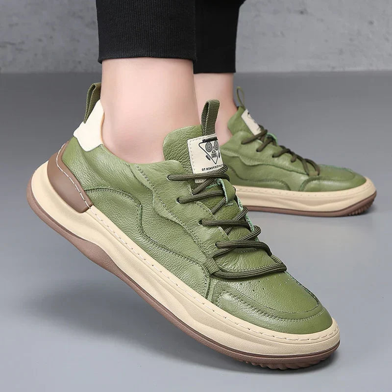 Roma Sneaker aus echtem Leder