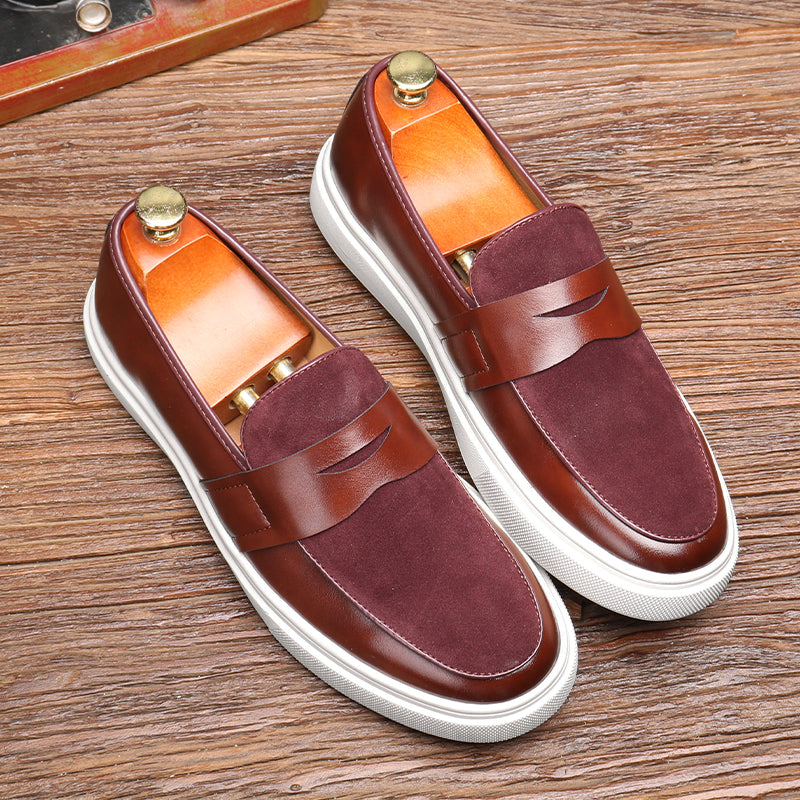 Lusso Loafer aus echtem Leder