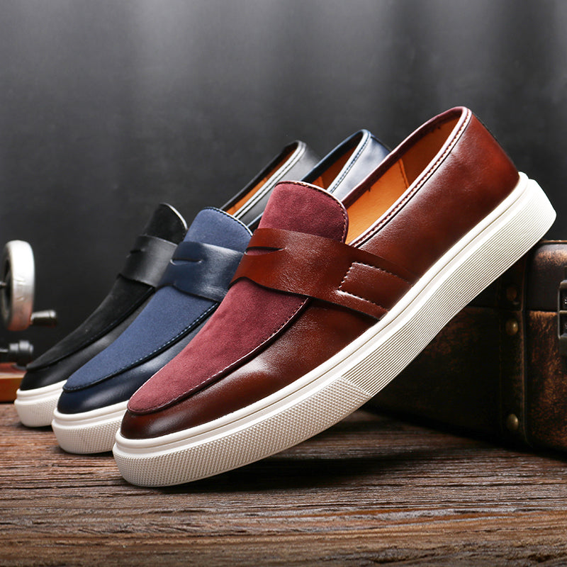 Lusso Loafer aus echtem Leder