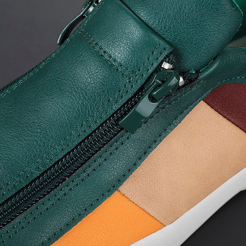Claude Monet Sneaker aus italienischem Leder