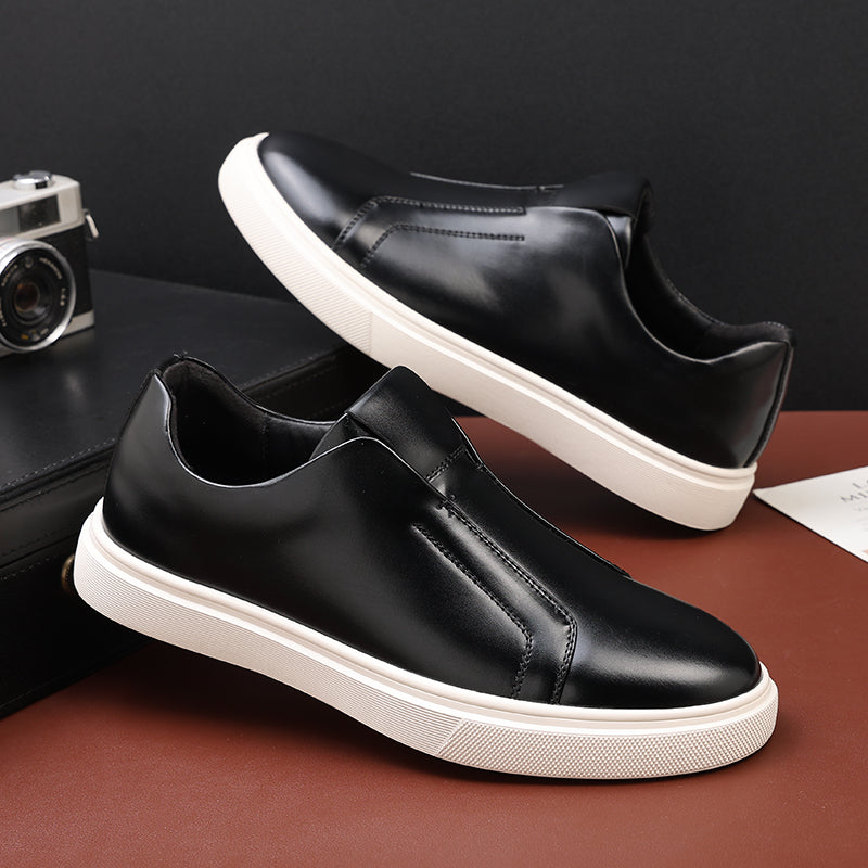 Slip-on-Leder-Sneaker