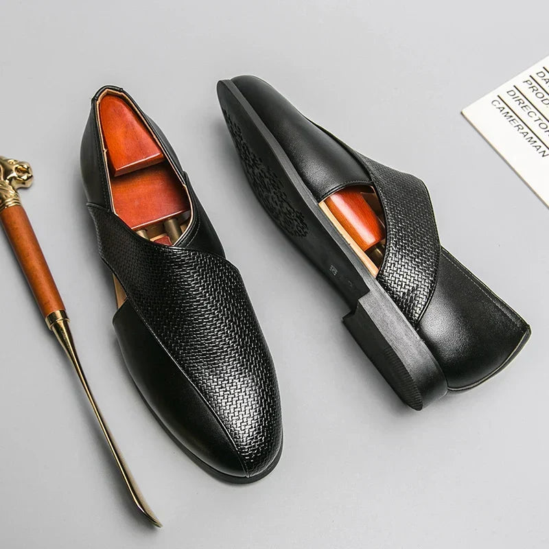 Panache Loafer aus echtem Leder