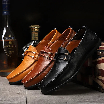 Cambridge Loafer aus echtem Leder