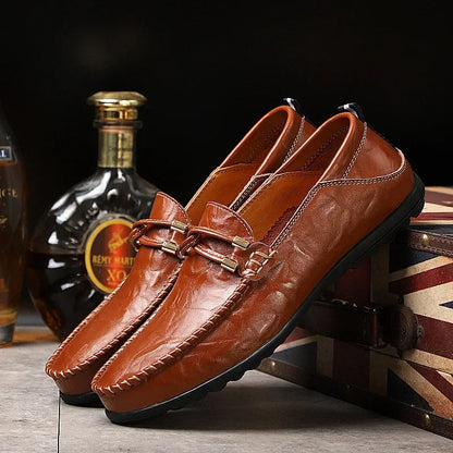 Cambridge Loafer aus echtem Leder