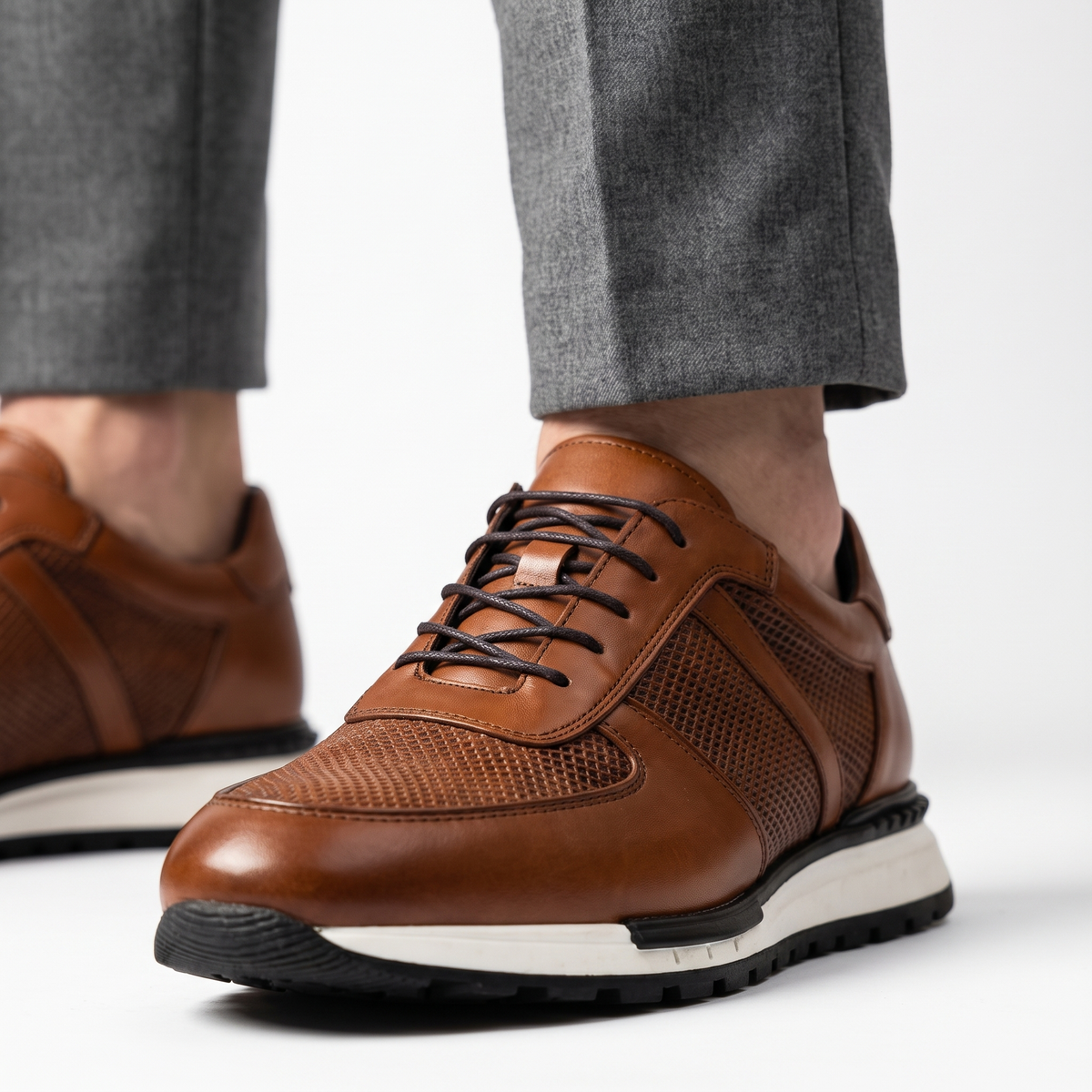 Spencer Sneaker aus echtem Leder
