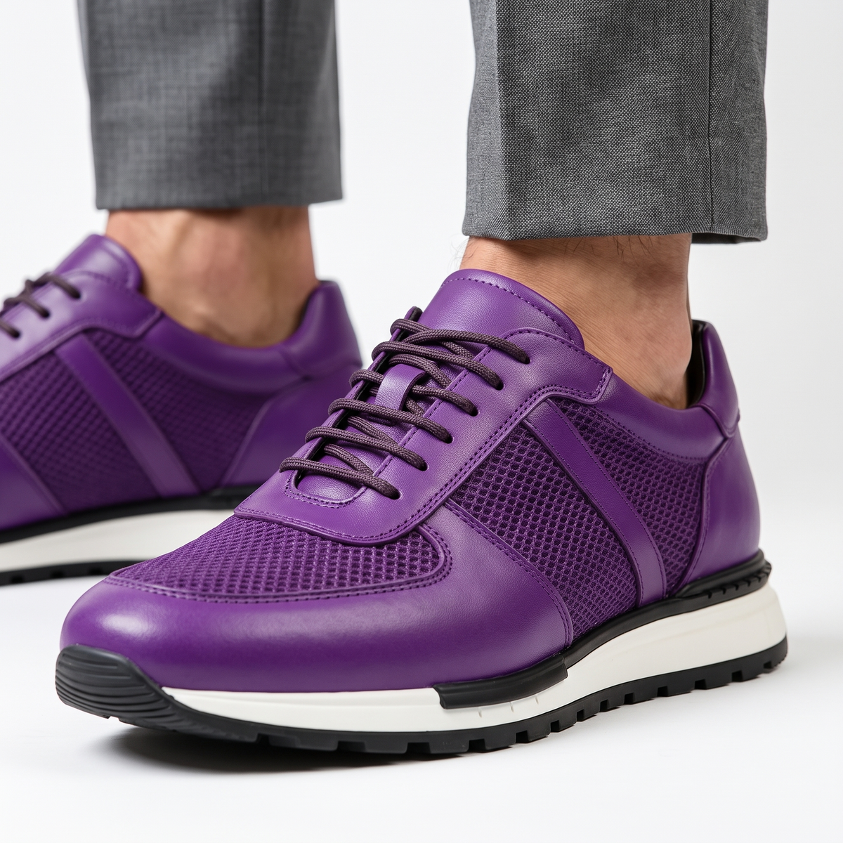 Spencer Sneaker aus echtem Leder
