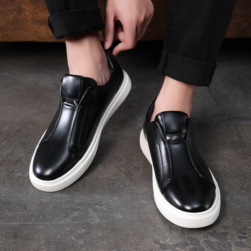 Slip-on-Leder-Sneaker