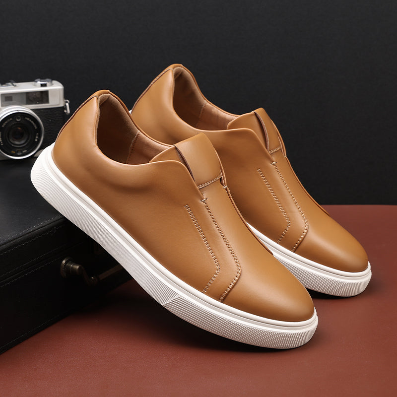 Slip-on-Leder-Sneaker