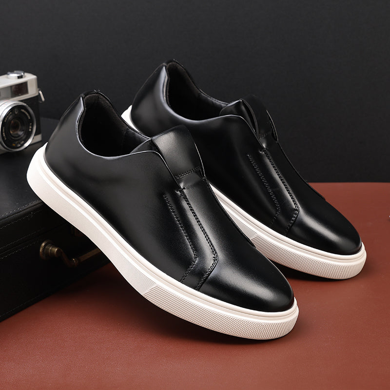 Slip-on-Leder-Sneaker