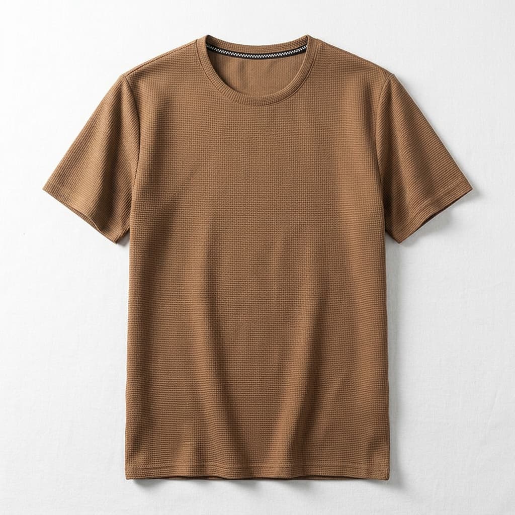 Mercer Waffelstrick-T-Shirt