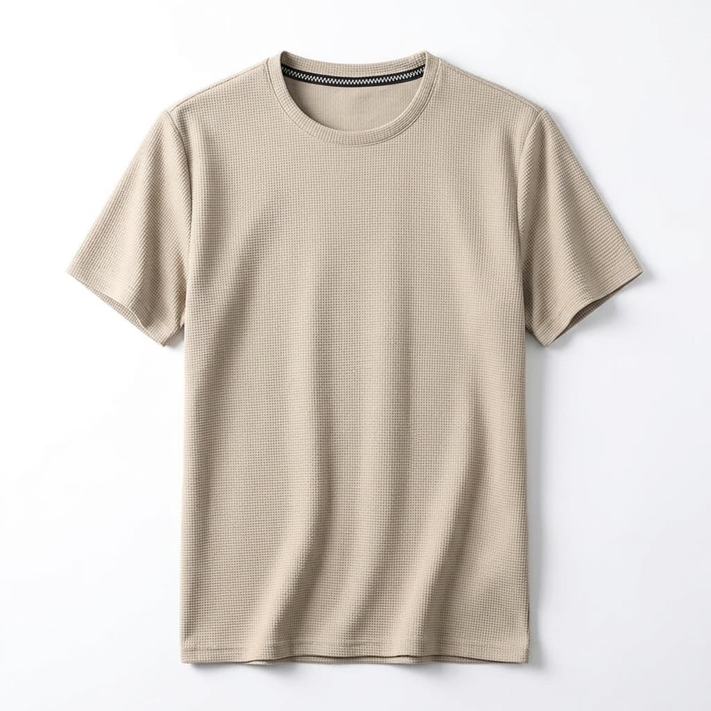 Mercer Waffelstrick-T-Shirt