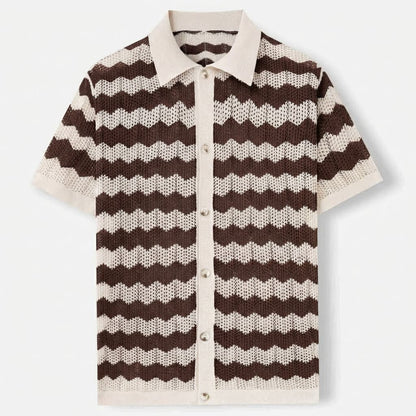 St. Tropez Jacquard-Poloshirt