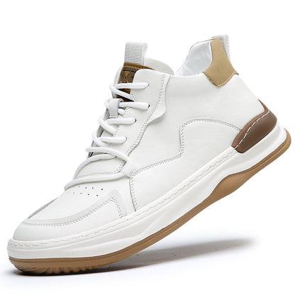 Noble Italiana High-Top-Leder-Sneaker