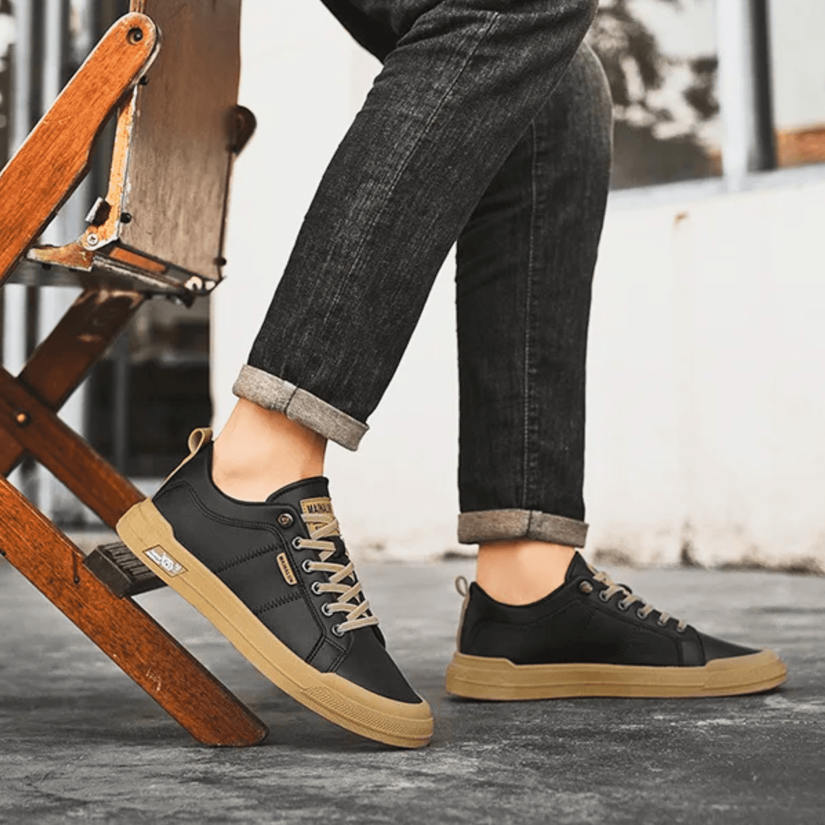 Harrington Leder-Sneaker