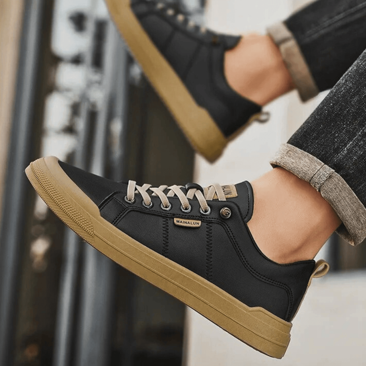 Harrington Leder-Sneaker