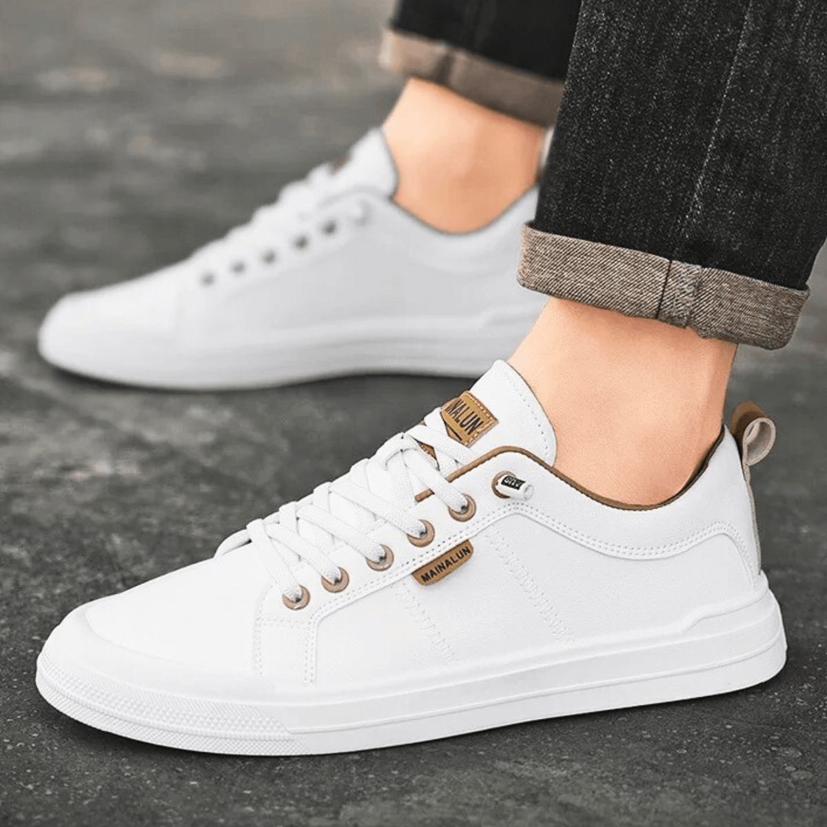 Harrington Leder-Sneaker