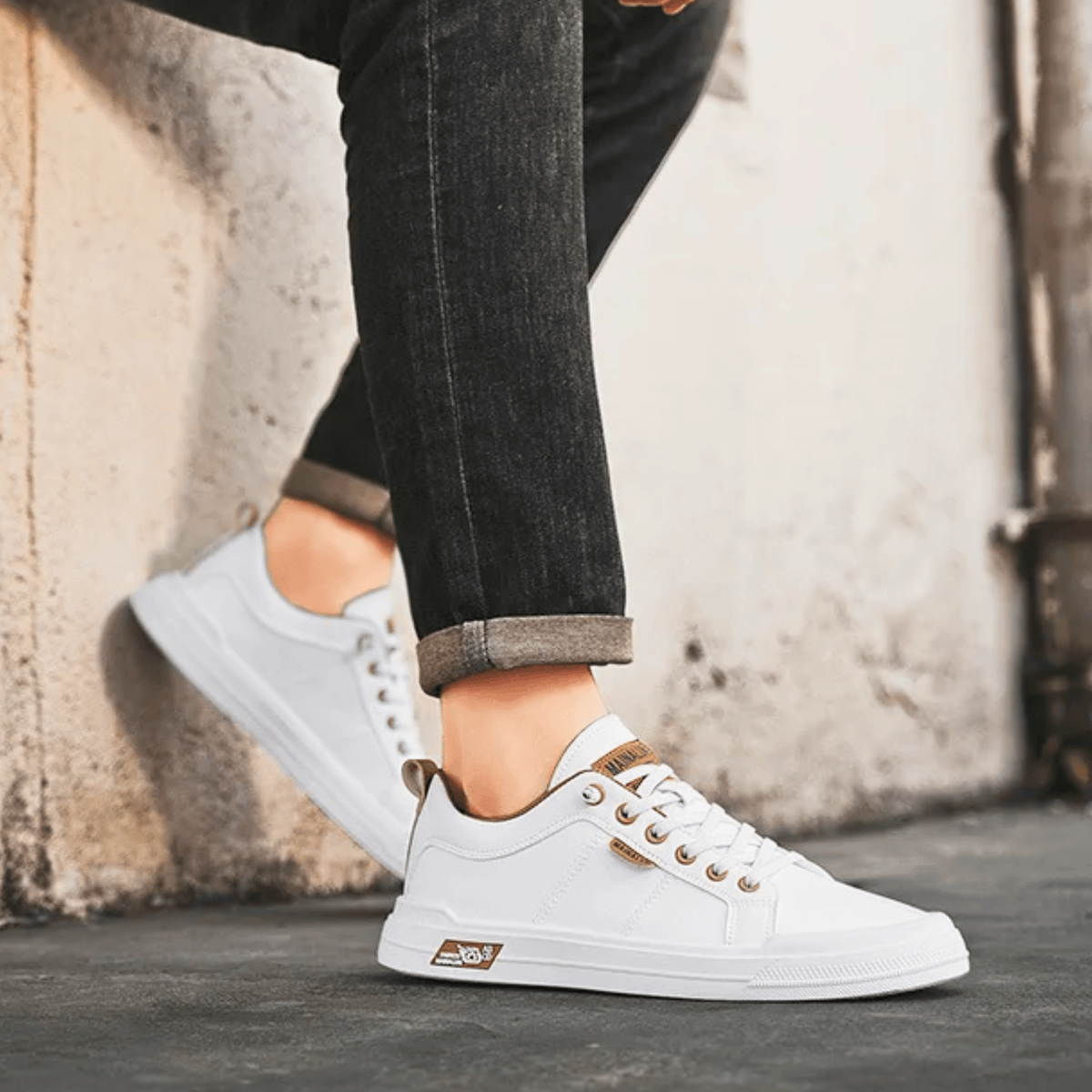 Harrington Leder-Sneaker